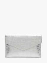 Pochette De Soir�e L Paddock Cuir Etrier Argent paddock EPAD075L