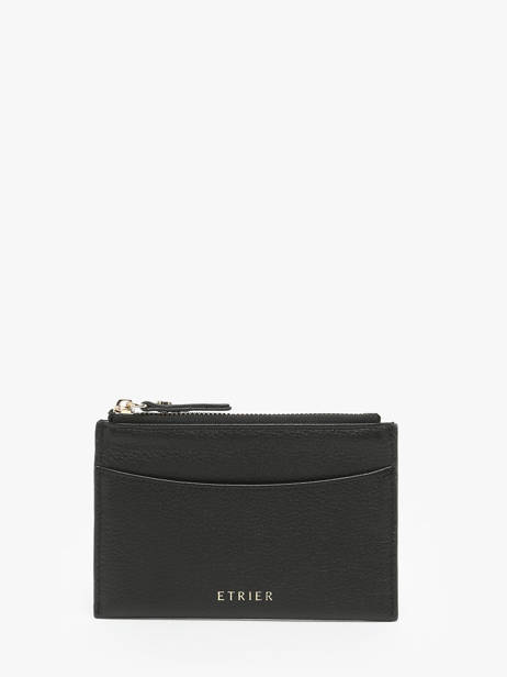 Porte-cartes Tradition Cuir Etrier Noir tradition ETRA094M