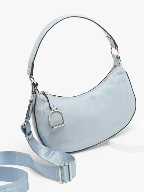 Sac PortÃ© Ã©paule M Altesse Cuir Etrier Bleu altesse EALT017M vue secondaire 2