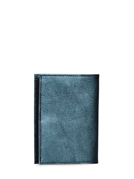 Etui Passeport Etincelle IrisÃ©e Cuir Etrier Vert etincelle irisee EETI025 vue secondaire 2